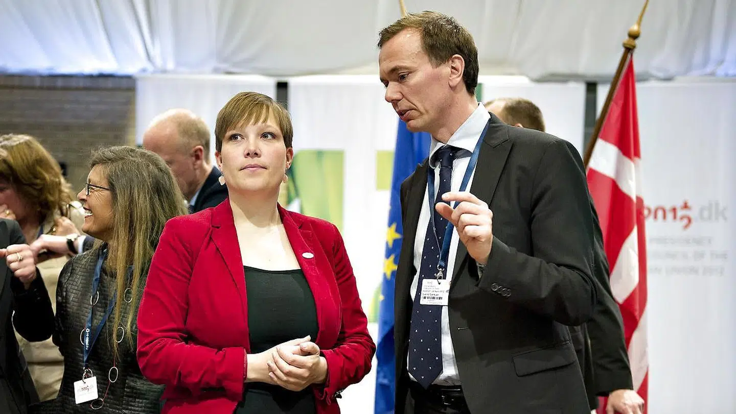 Svend Særkjær var i 2018 den højst lønnede regionschef. Han kom i 2015 fra en stilling som afdelingschef i Sundhedsministeriet til posten som øverste leder i Region Nordjylland. Her ses han sammen med daværende sundhedsminister Astrid Krag.