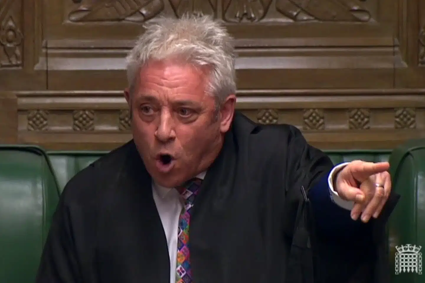 Det britiske parlaments formand, John Bercow, siger nej at sende en brexitaftale, der er identisk med to planer, der tidligere er nedstemt, til en ny afstemning. Ho/Ritzau Scanpix