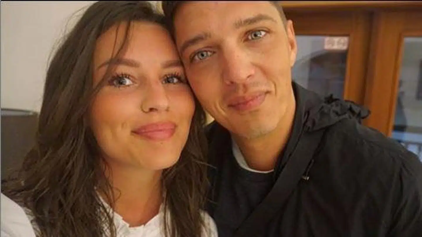 Blogger Alexandra Staffansen og ekskæresten David Jensen.