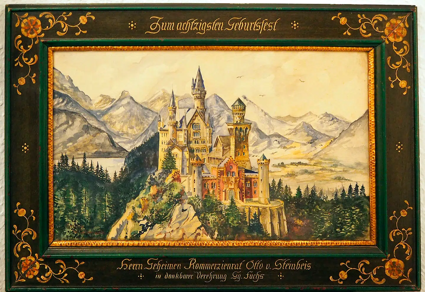 Adolf Hitlers kunst indbragte for nylig en formue ved en auktion i Tyskland.