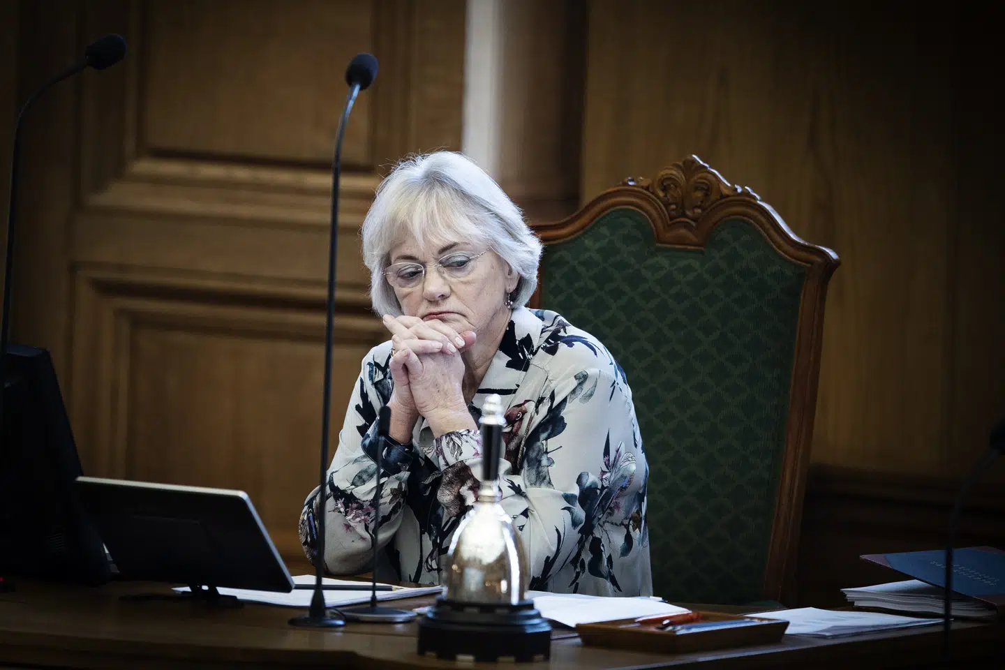 Folketingets formand, Pia Kjærsgaard, vil indføre en ny undersøgelsesform - parlamentariske forundersøgelser - men Venstre, Konservative og Socialdemokratiet er modvillige. (Arkivfoto) Liselotte Sabroe/Ritzau Scanpix