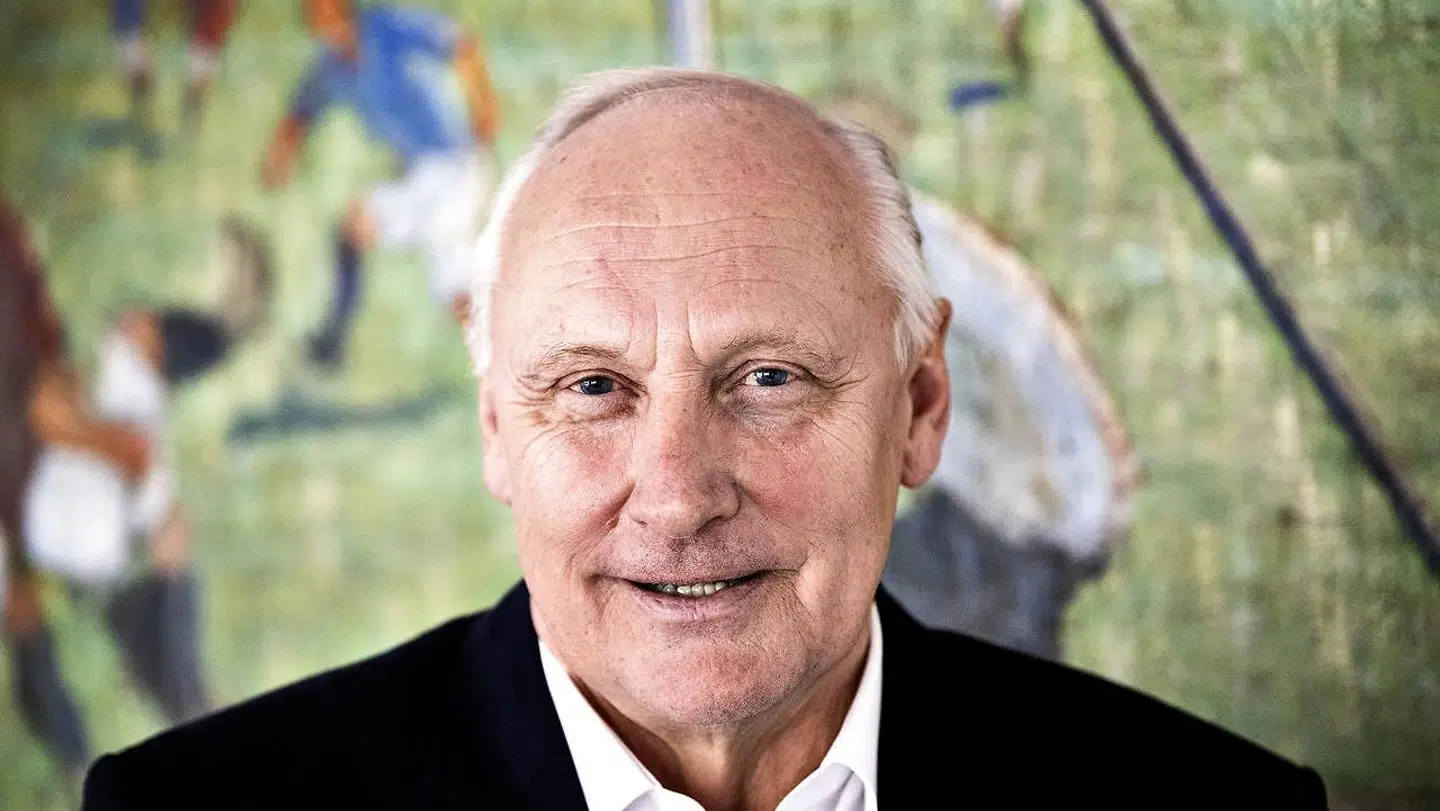 Niels-Christian Holmstrøm gør sig klar til at forlade sit andet hjem, KB, som han har befundet sig i i 50 år.