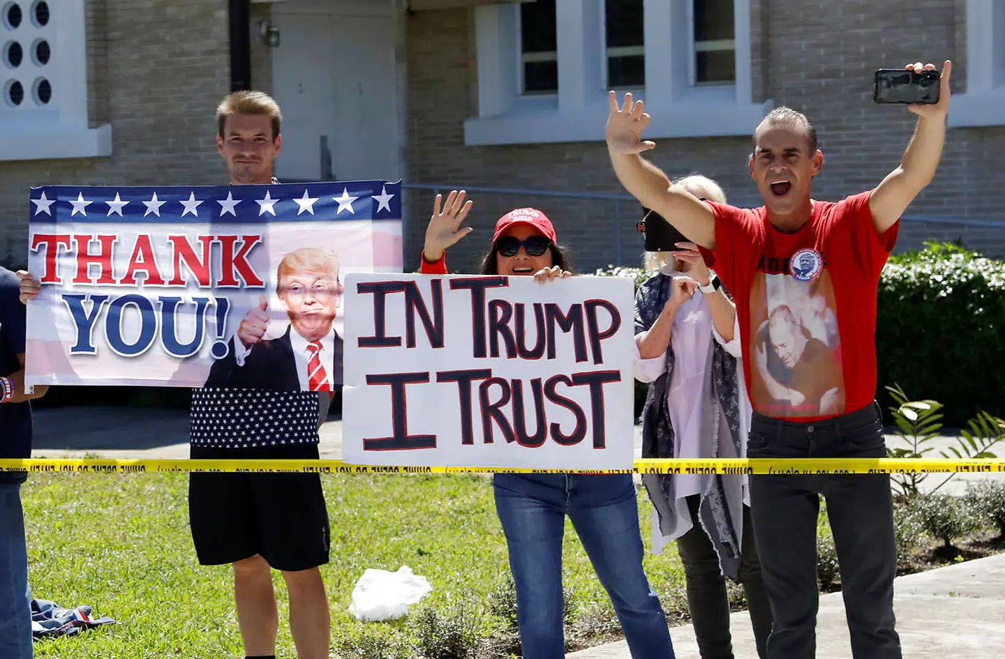 Trofaste Trump-fans i Florida, 2019.