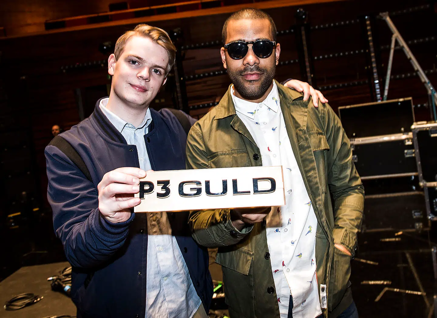 Ukendst Kunstner da de vandt P3 Guld.