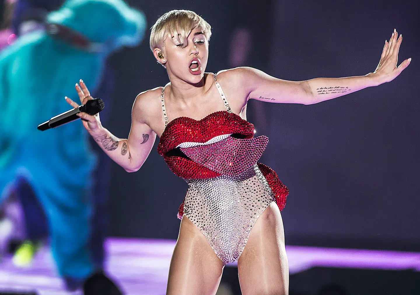 Miley Cyrus i København i 2014.