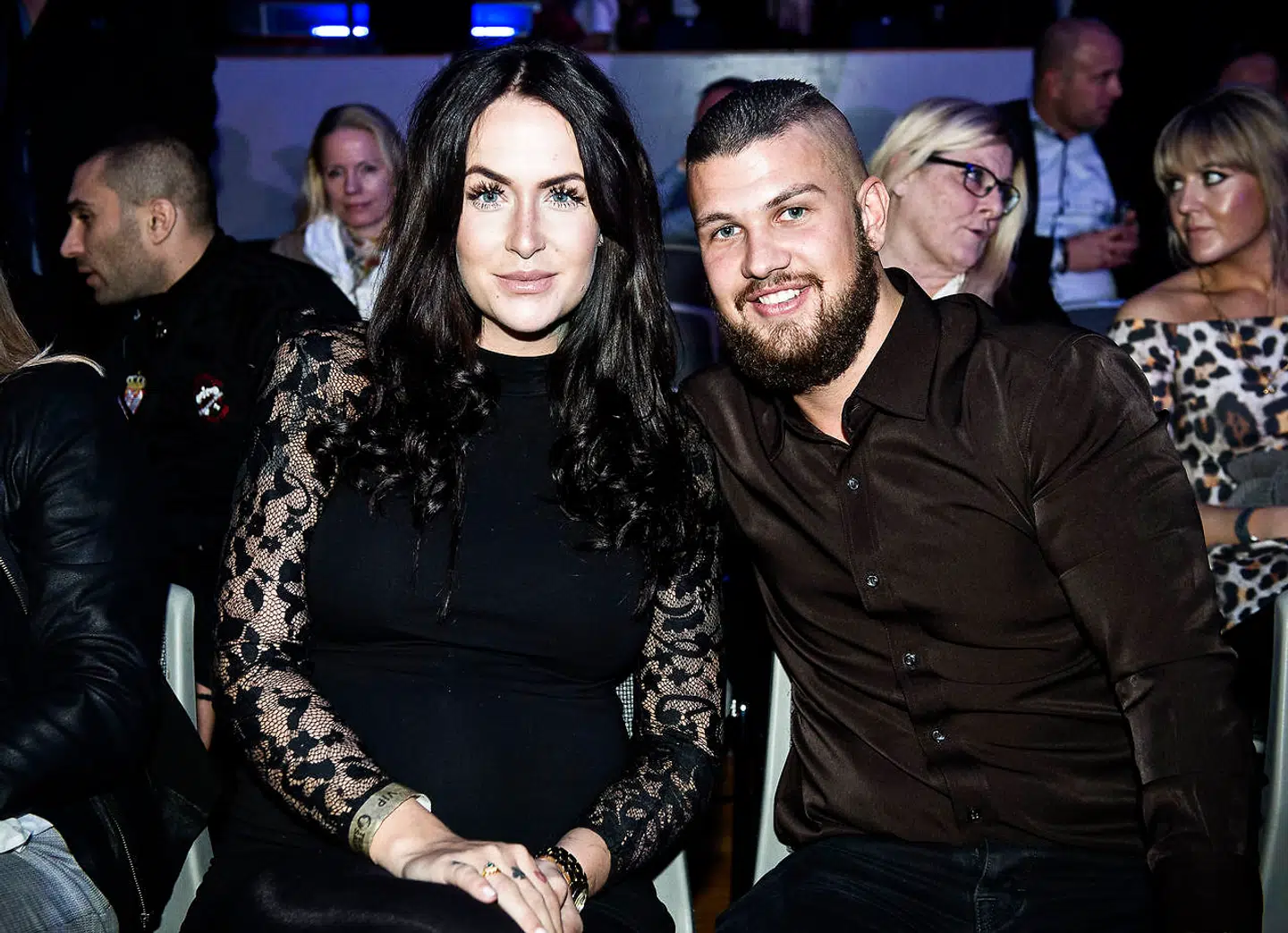 Geggo med kæresten Cekic.