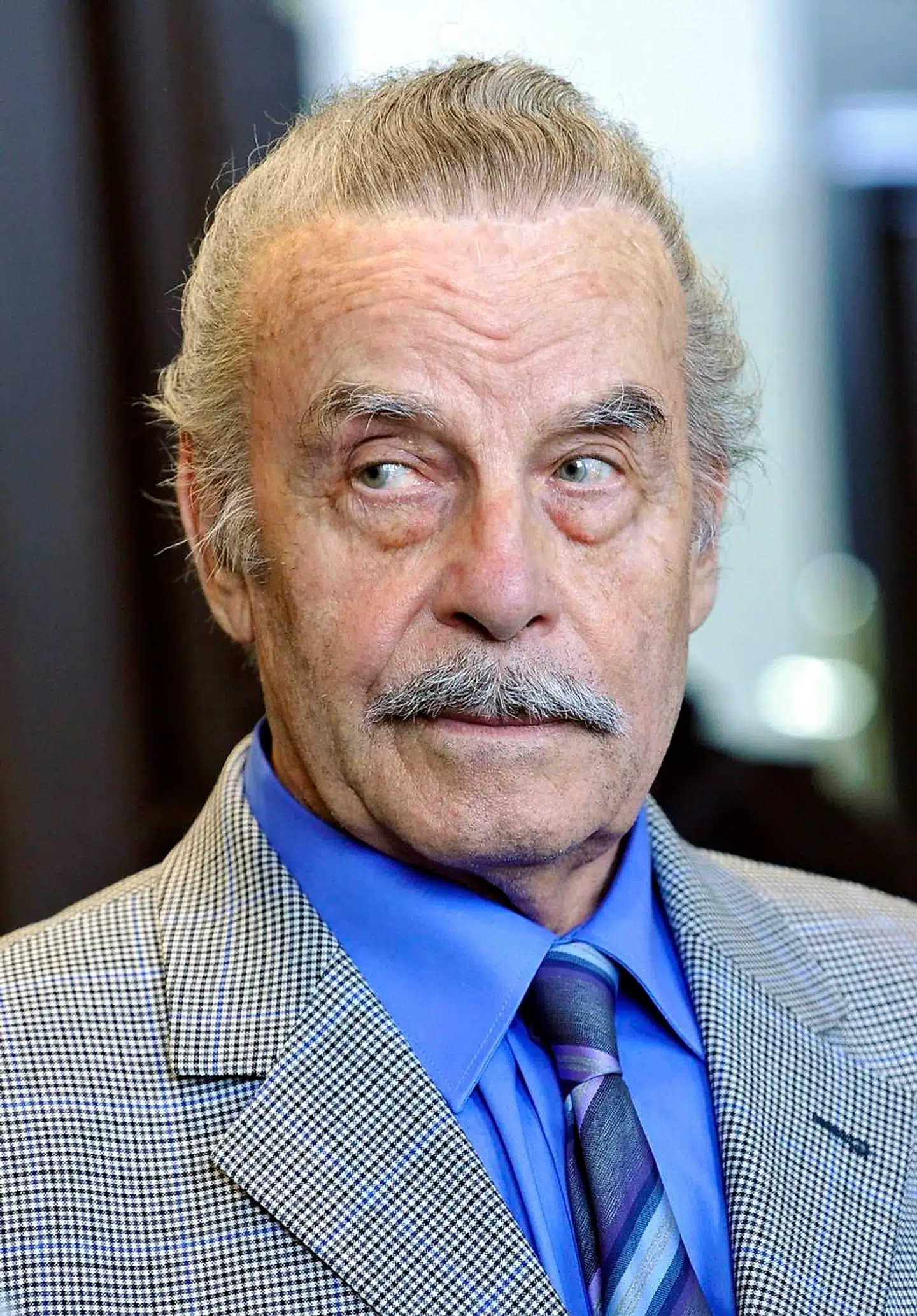 Josef Fritzl i retten. AFP PHOTO/ POOL/ HELMUT FOHRINGER