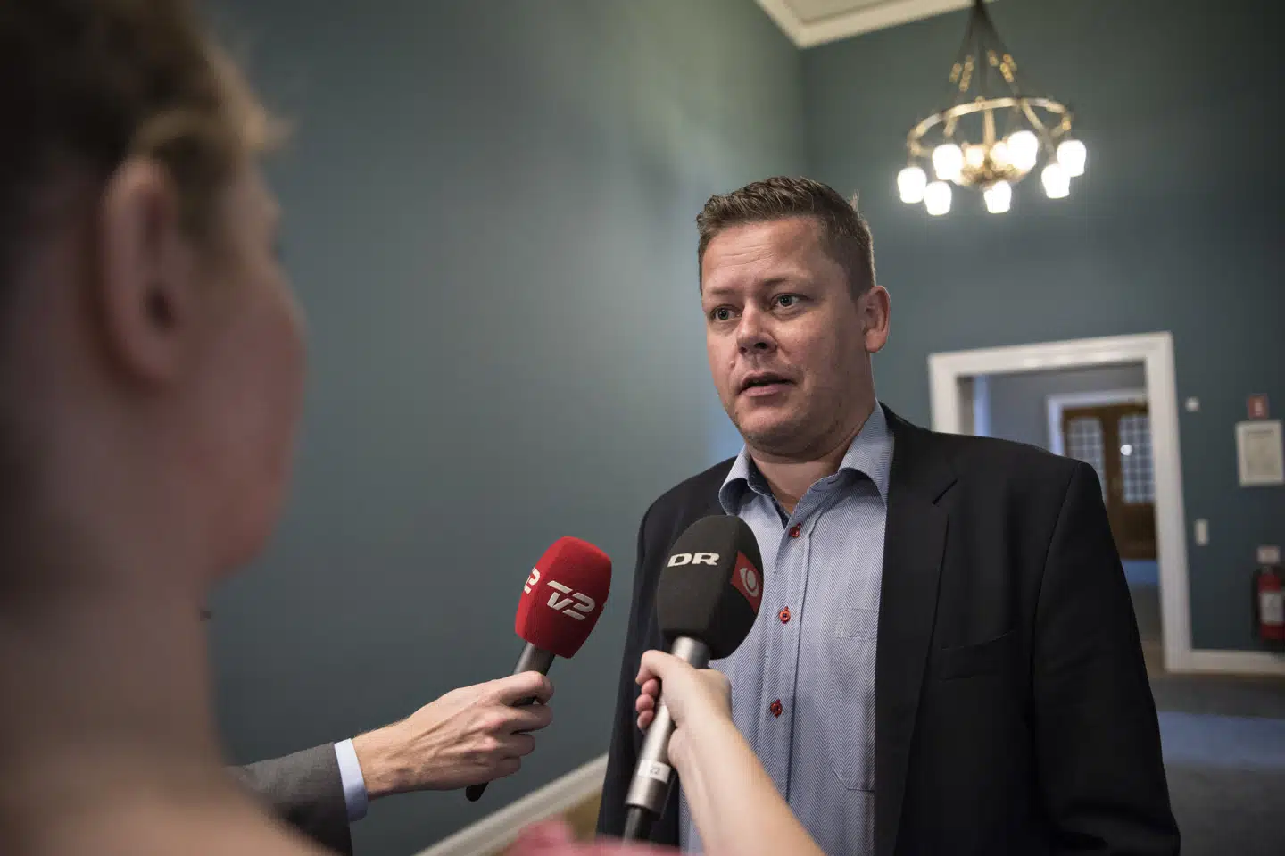 Dennis Flydtkjær, der er skatteordfører for Dansk Folkeparti, er villig til at finde endnu flere penge til Skat, så tilliden til skattevæsnet kan genoprettes. Ida Guldbæk Arentsen/Ritzau Scanpix