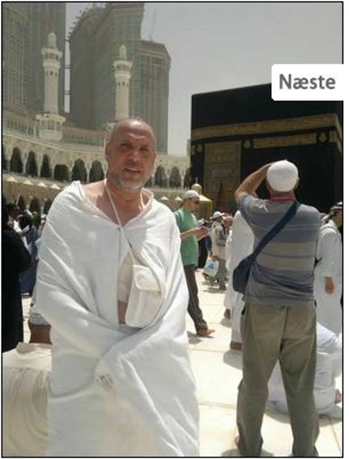Leder på Al Quds Skole Waleed Houji i Mekka på en skoletur i 2014. Foto: Alqudsskole.dk