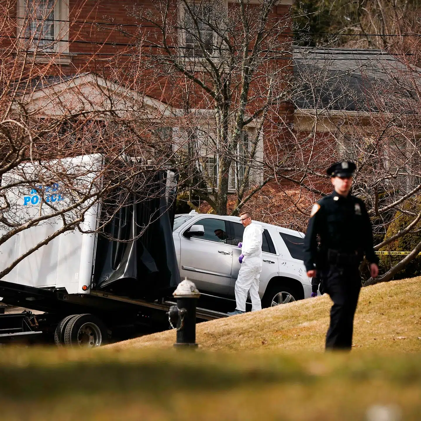 Politiet i New York har indledt en stor efterforskning efter drabet på mafiaboss Francesco Cali.