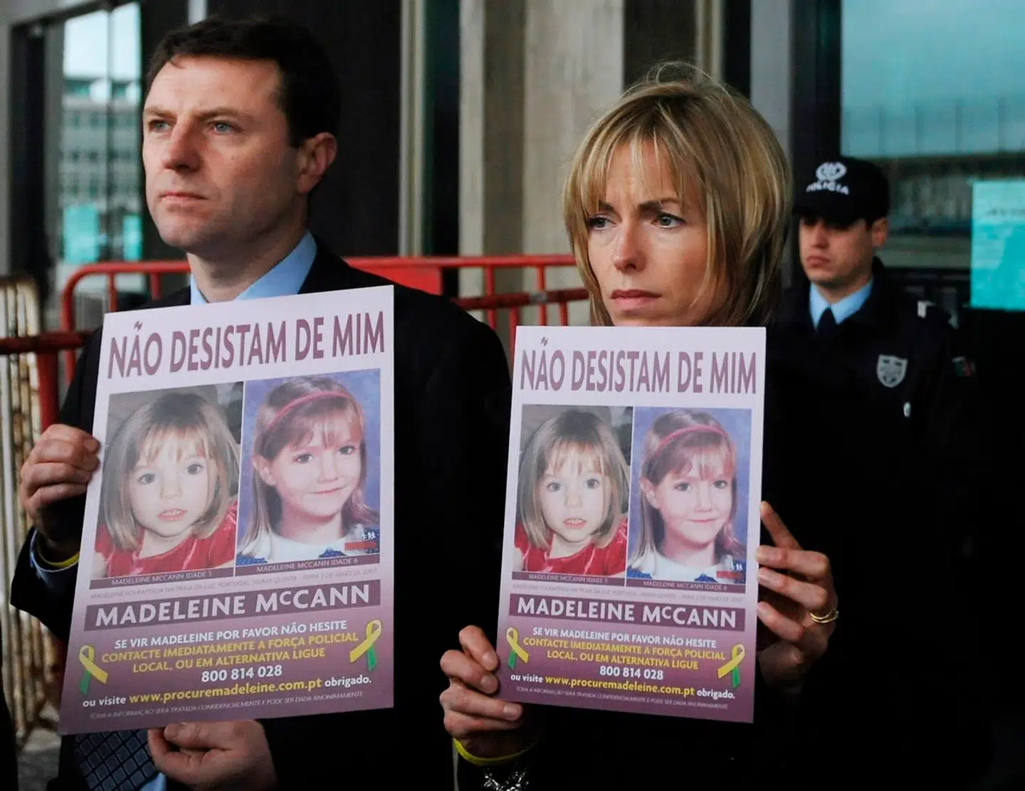 forældrene Kate og Gerry McCann.