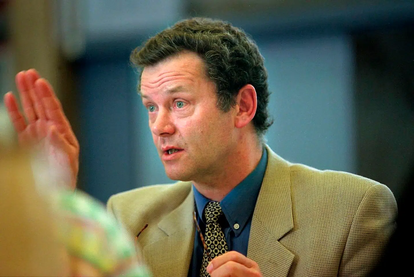 René Toft, billedet, er bestyrelsesformand i Badminton Danmark.