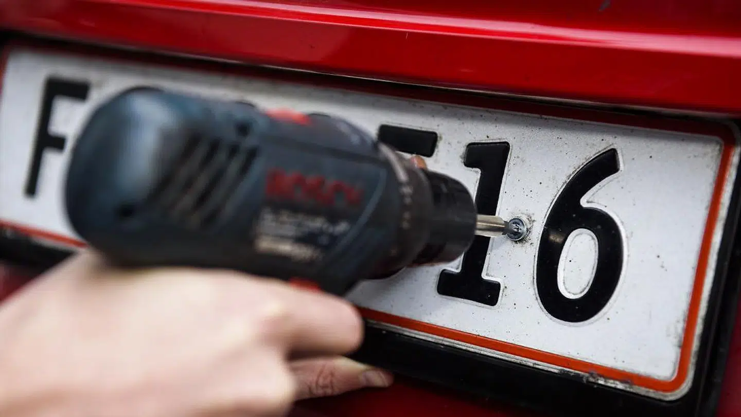 Dette syn kan mange billister blive mødt med, hvis de har ikke betalt motorafgifter.