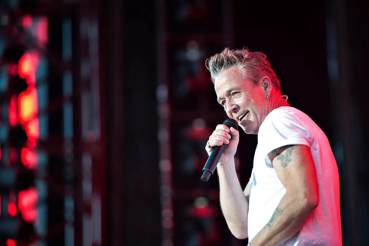 Thomas Helmig på Northside Festival lørdag den 10. juni 2017. (Foto: Ida Guldbæk Arentsen/Ritzau Scanpix)