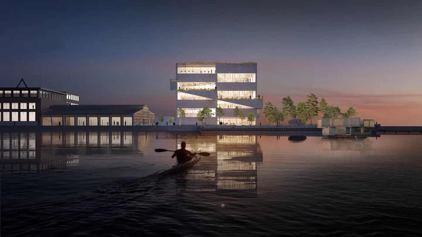 Sådan kommer bygningen til at se ud.