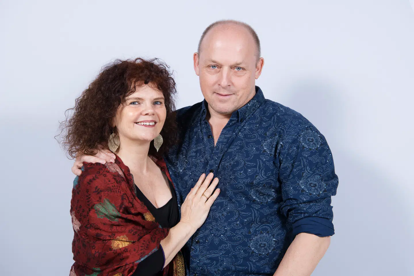 Birgitte Gyrd og hendes mand.