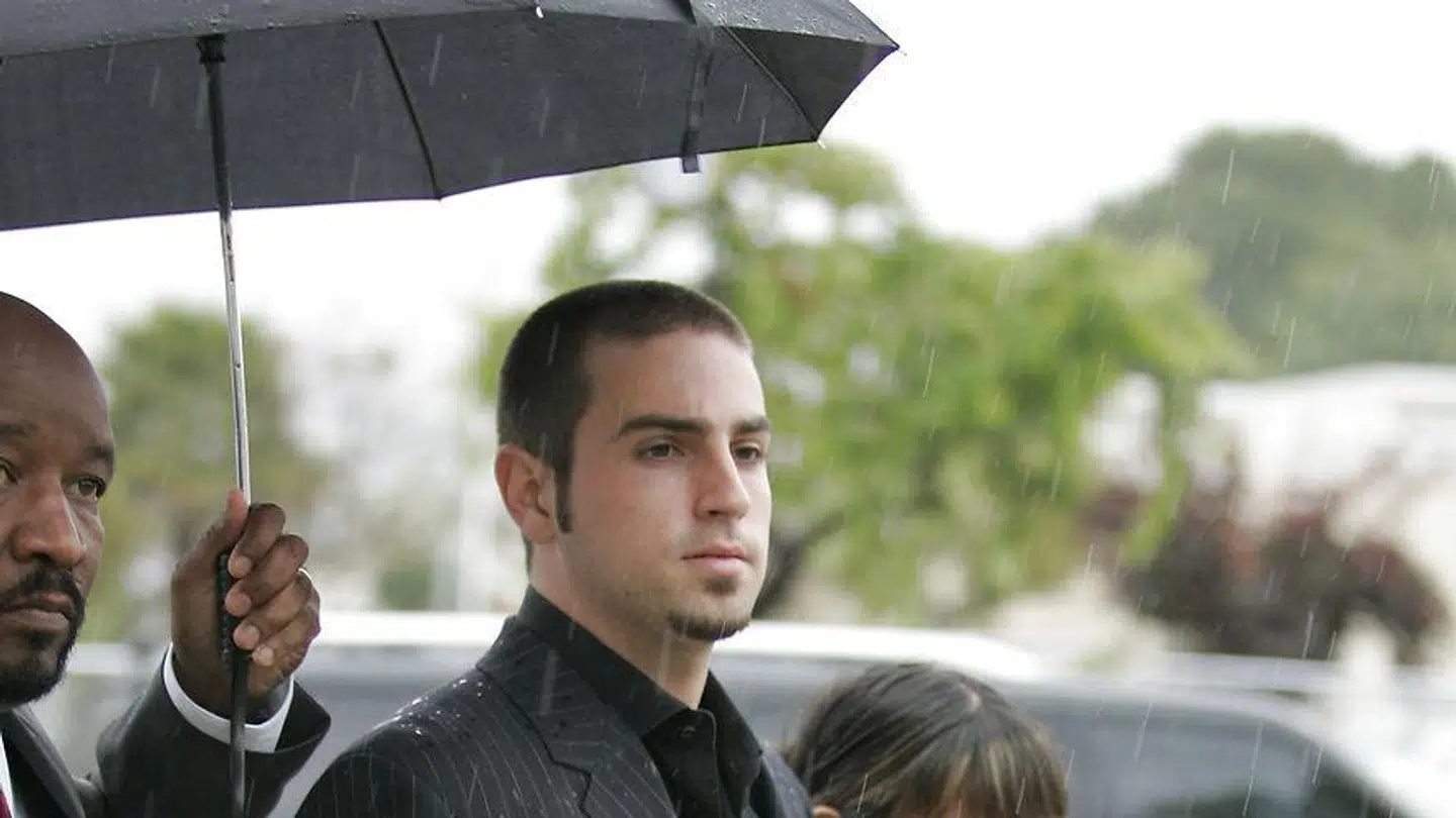 Wade Robson ankommer til retten tilbage i 2005.