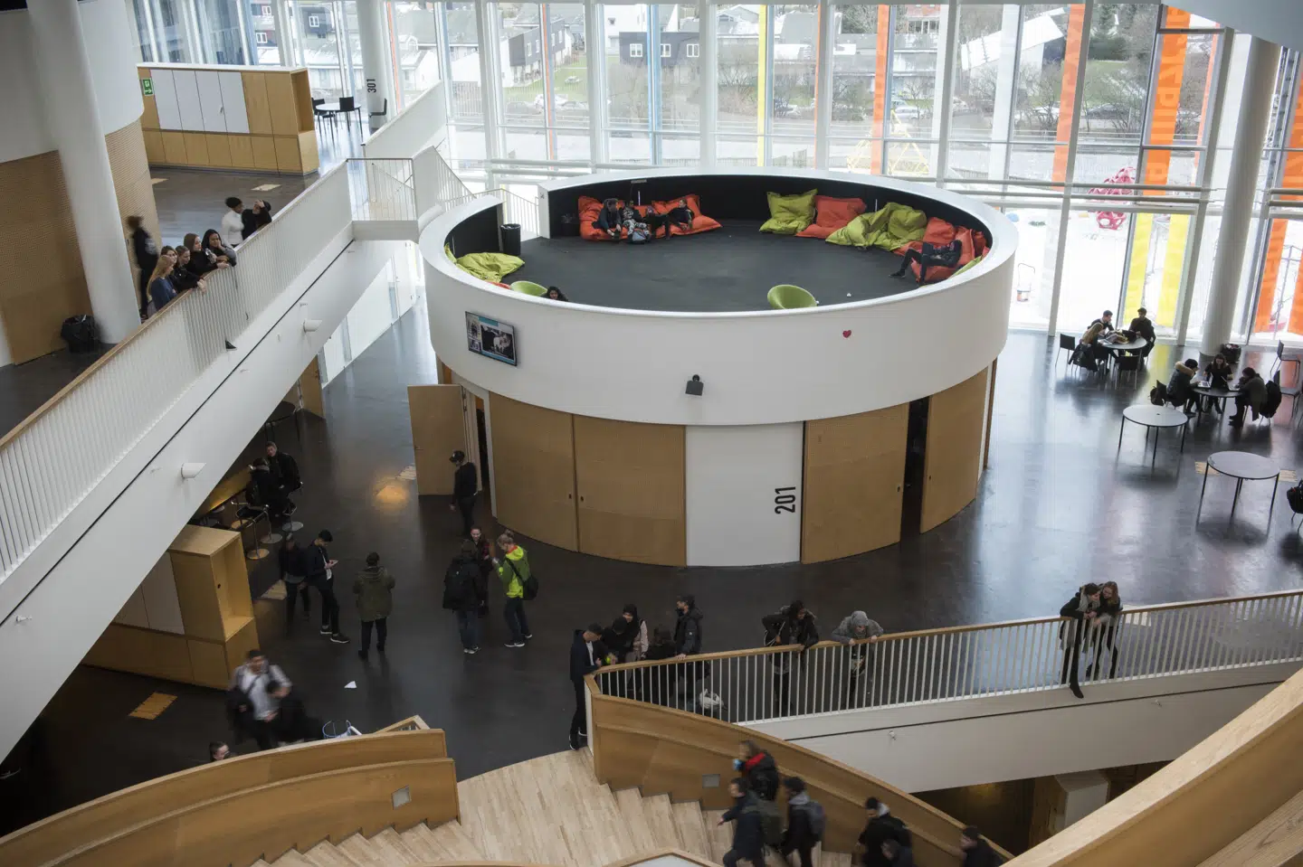 I en officiel udtalelse undskylder elevrådet på Ørestad Gymnasium, men det fralægger sig ansvar for optrinet. Sofie Mathiassen/Ritzau Scanpix