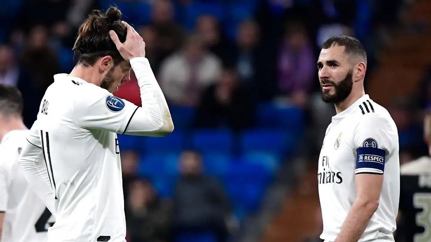 Gareth Bale og Karim Benzema.