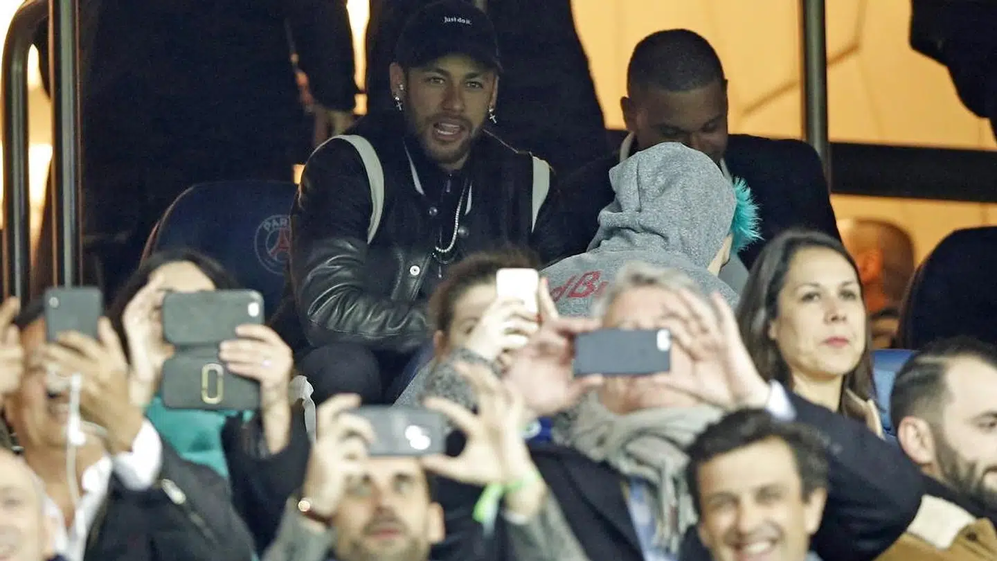 Neymar var rasende efter kampen.