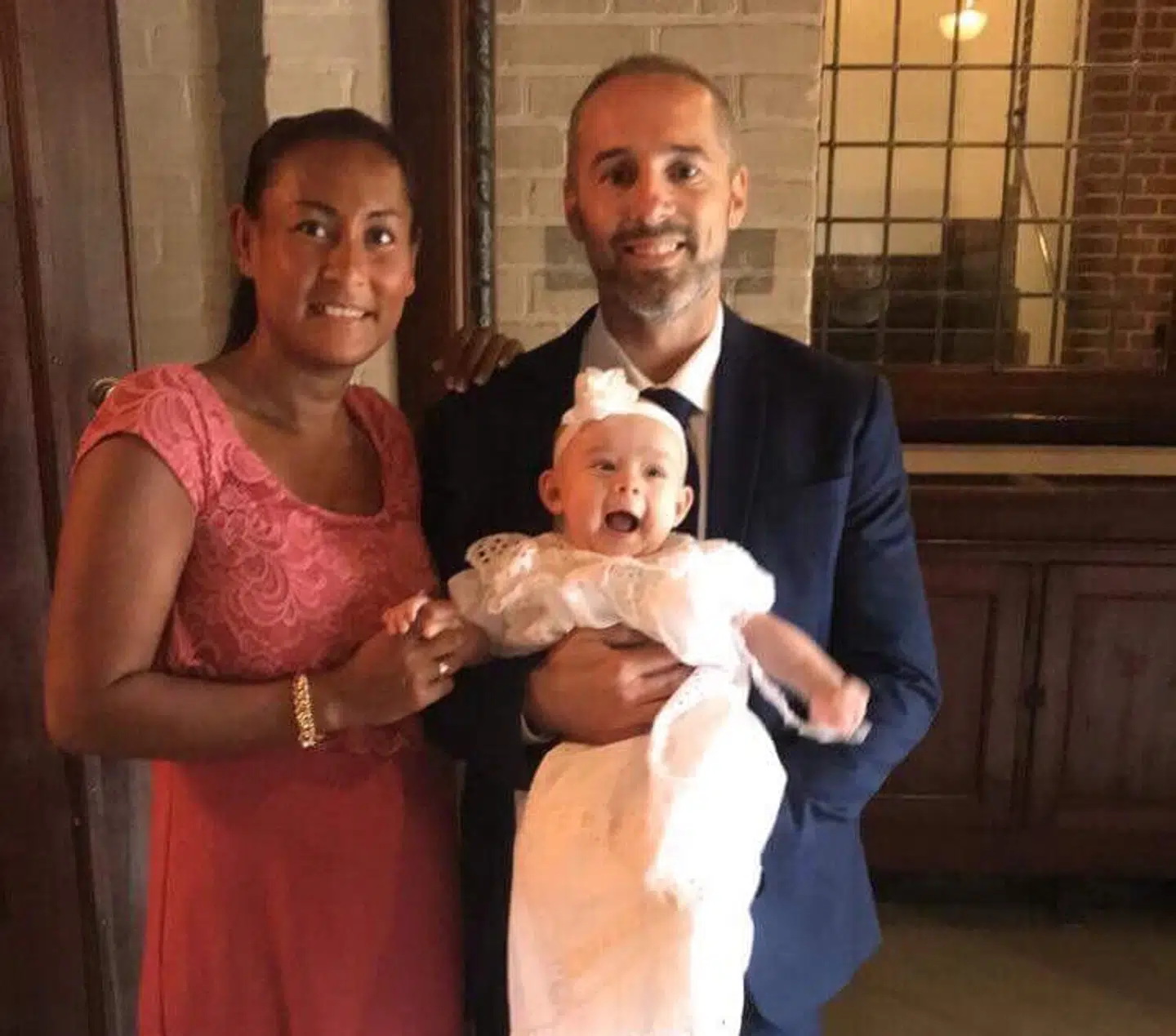 Mai, Peter og Bella (Privatfoto).