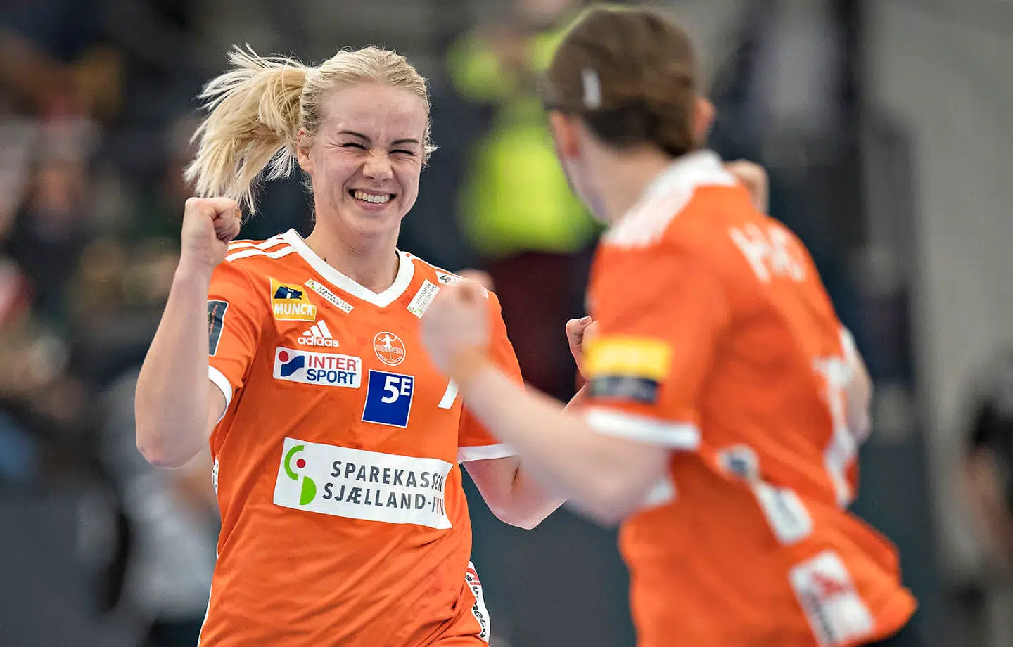 Susanne Madsen (Odense HC - 7) Håndbold Kvinder. Women's EHF Champions League. Odense Håndbold - København Håndbold Lørdag den 2 Marts 2019.. (Foto: Claus Fisker/Ritzau Scanpix)