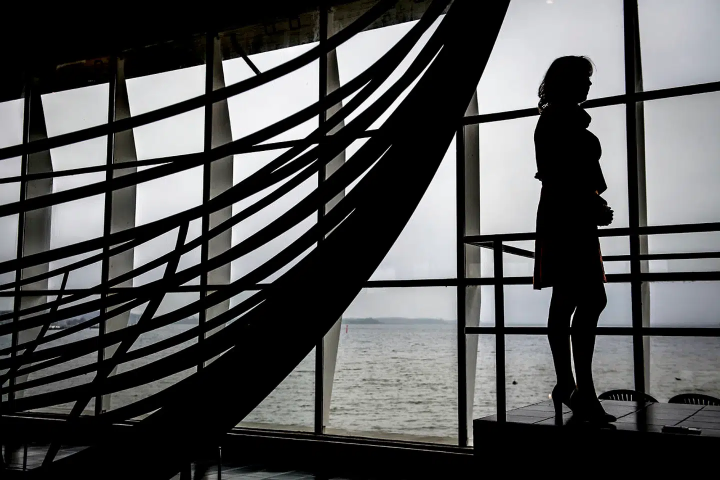 Joy Mogensen efter pressemødet på Vikingeskibsmuseet i Roskilde torsdag den 21. februar 2019, hvor det blev annonceret, at Tour de France starter i Danmark i 2021.