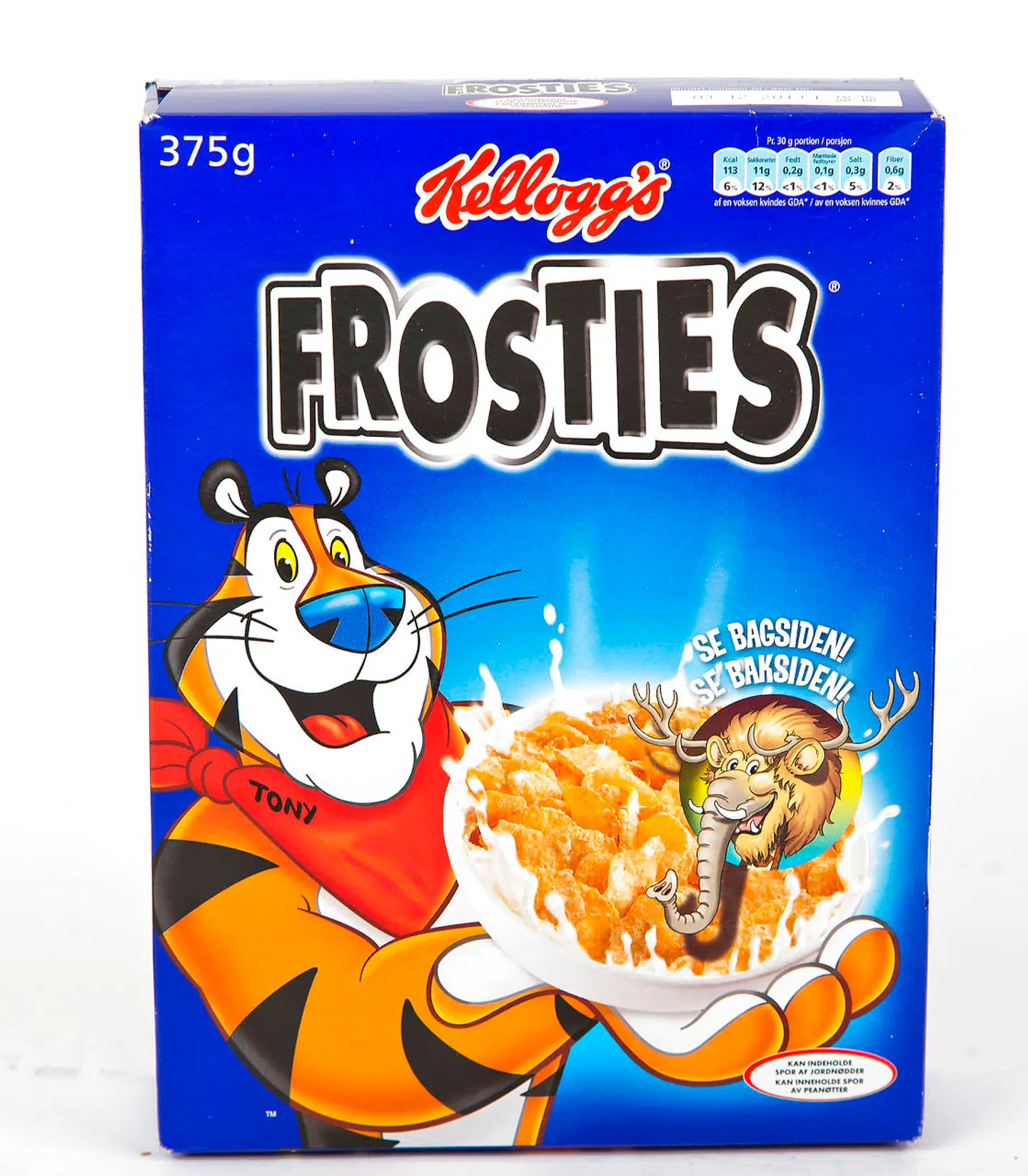Tigeren på Frosties kan være på vej ud.