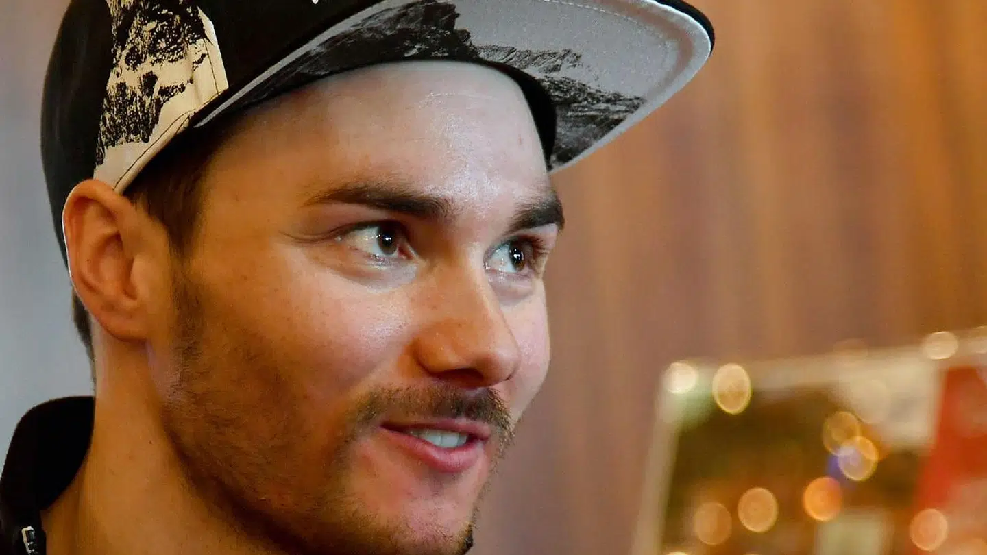 Dominik Baldauf på billedet er én af fem ryttere, der er taget for doping under VM i Østrig. (Photo by BARBARA GINDL / APA / AFP) / Austria OUT