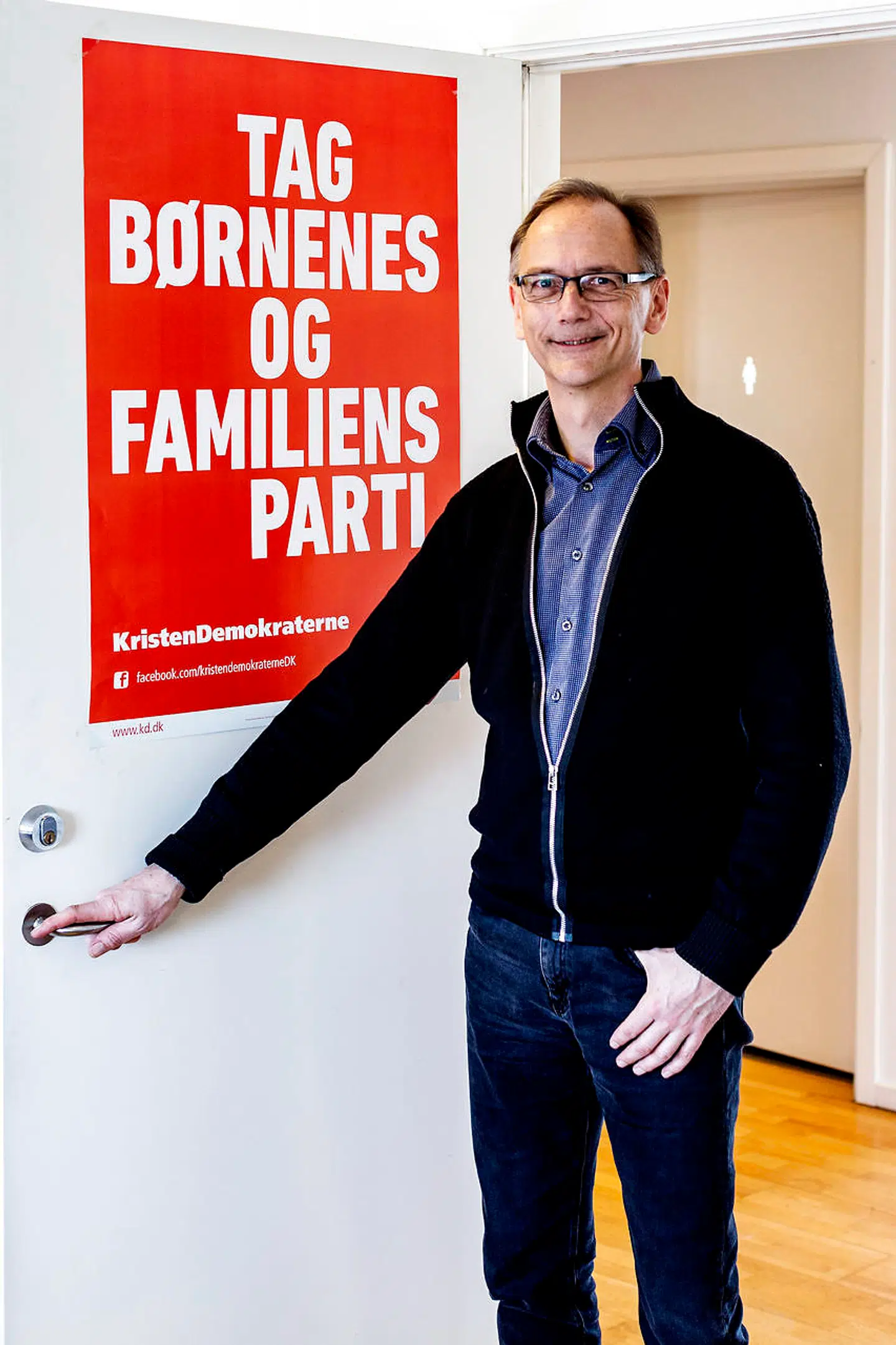 BT. Stig Grenov, Kristendemokraterne. Portræt og video. Interview. Tirsdag den 26. februar 2018.