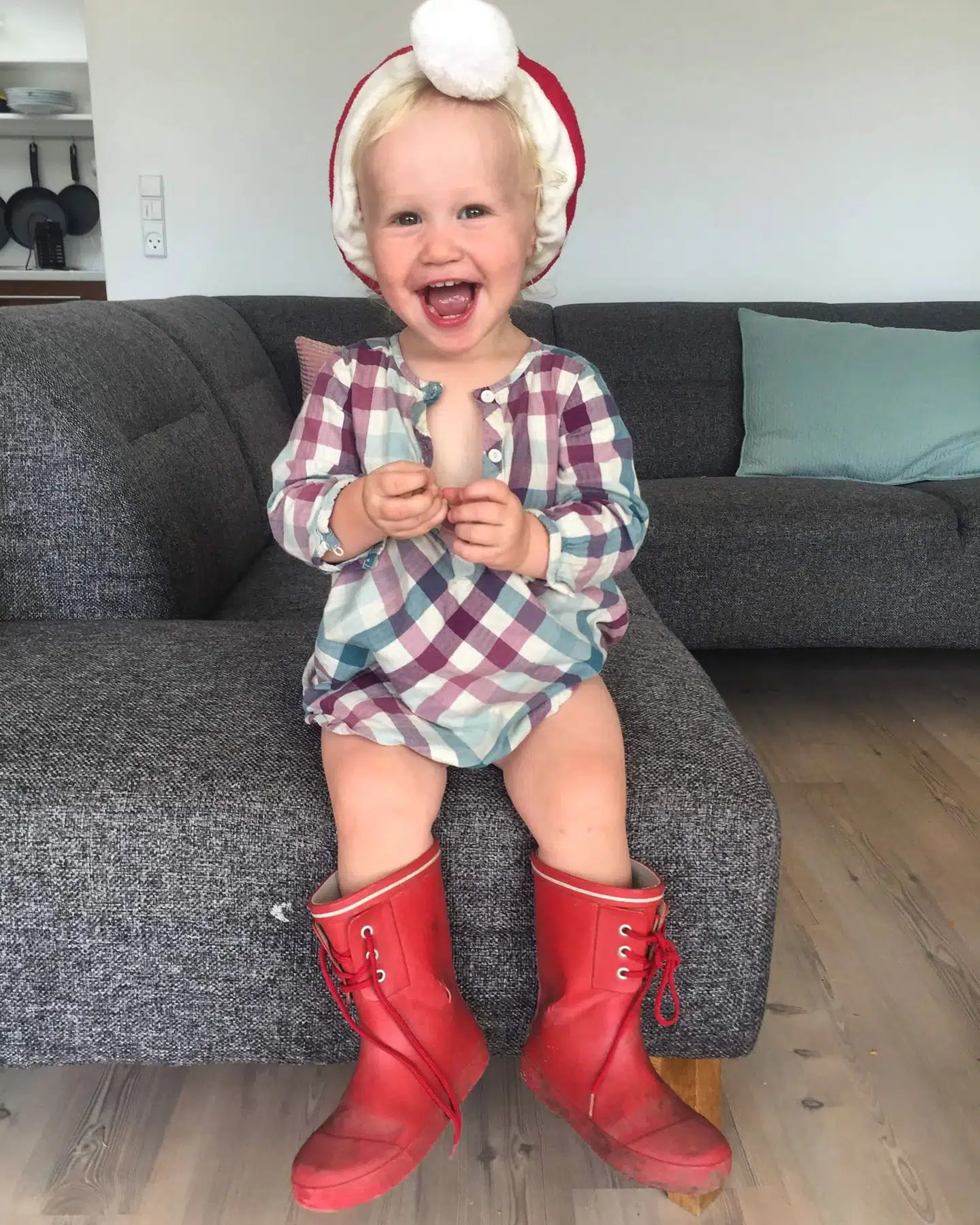 Kaya kan nu sige, hun fik sin første afgift som etårig.