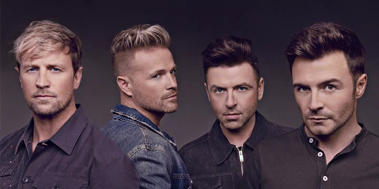 Kian Egan, Nicky Byrne, Mark Feehily og Shan Filan udgør Westlife.
