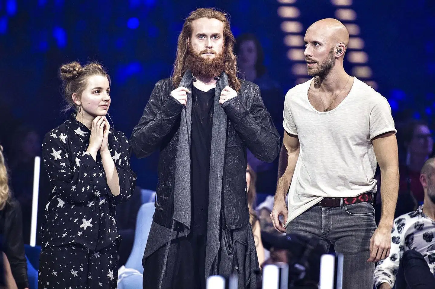 Albin Fredy (th.) og sangen 'Music for the road' trodsede alle forudsigelser hos fans og bookmakere og endte i top tre sammen med Anna Ritsmar og årets vinder, Rasmussen. Det er en tendens, forklarer odds-ekspert Steffen Dam, som derfor vil satse på sang nr. 10 igen i år.