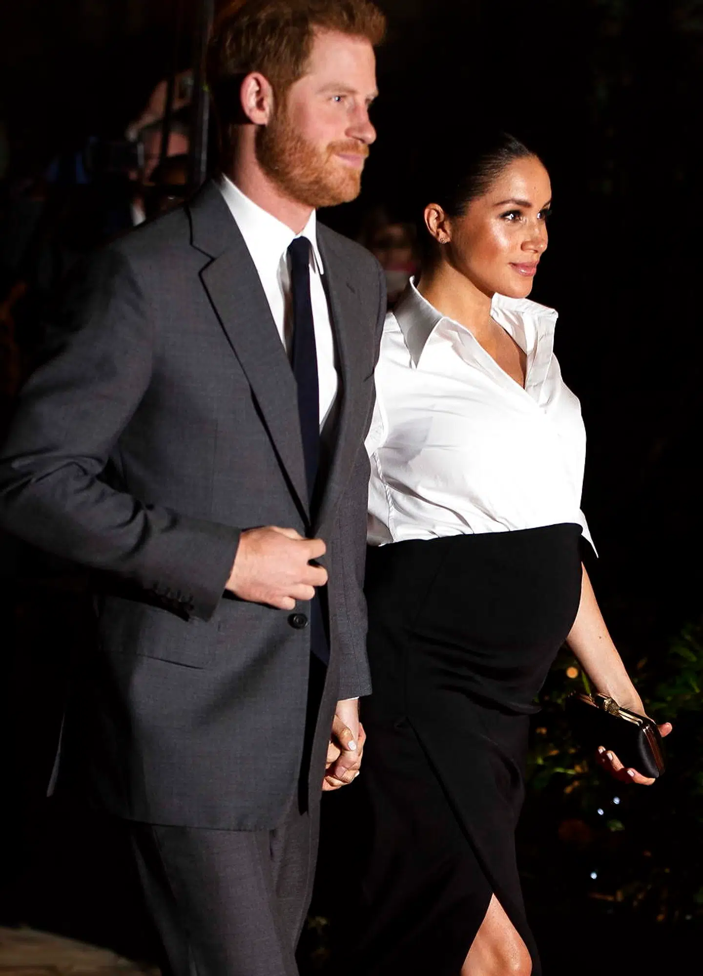 ARKIVFOTO af prins Harry og hertuginde Meghan.