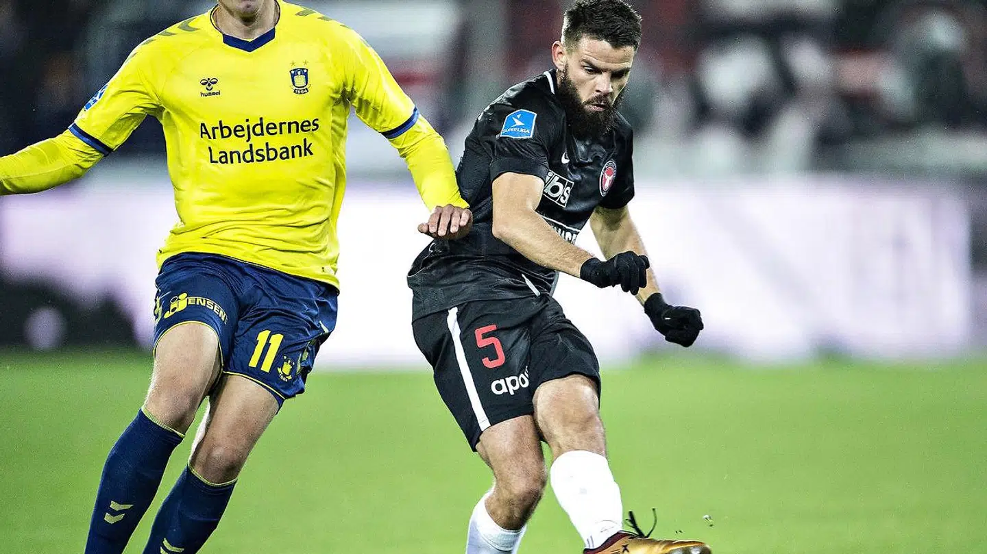 Marc Dal Hende (th.) understreger, han aldrig ville kalde nogen for bøsse.
