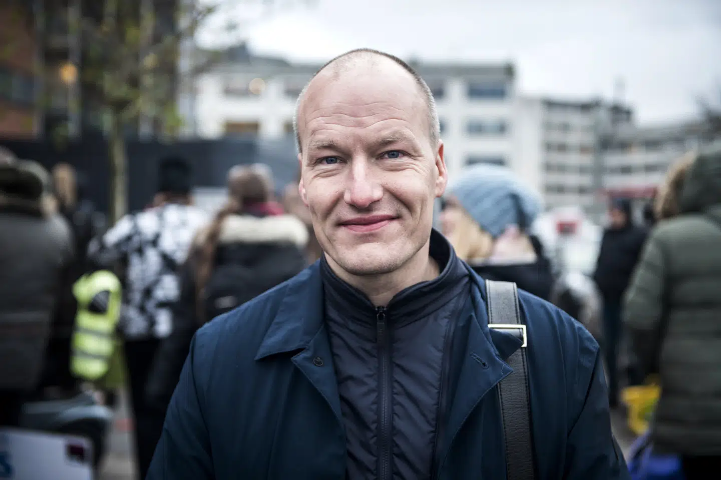 - Hvis man siger, at en hel befolkningsgruppe ikke kan integreres, så vil jeg forbeholde mig ret til at kalde det et racistisk udsagn, siger Pelle Dragsted og indkasserer en reprimande fra Pia Kjærsgaard. (Arkivfoto). Anne Bæk/Ritzau Scanpix