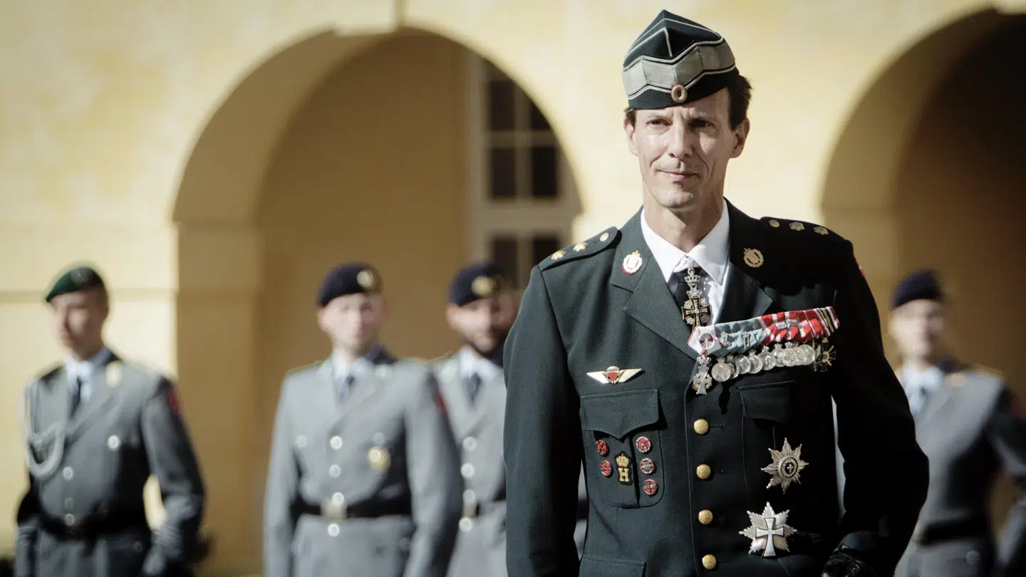 Prins Joachim er oberst af rang. Til sommer begynder han på en militæruddannelse i Frankrig. (Arkivfoto)