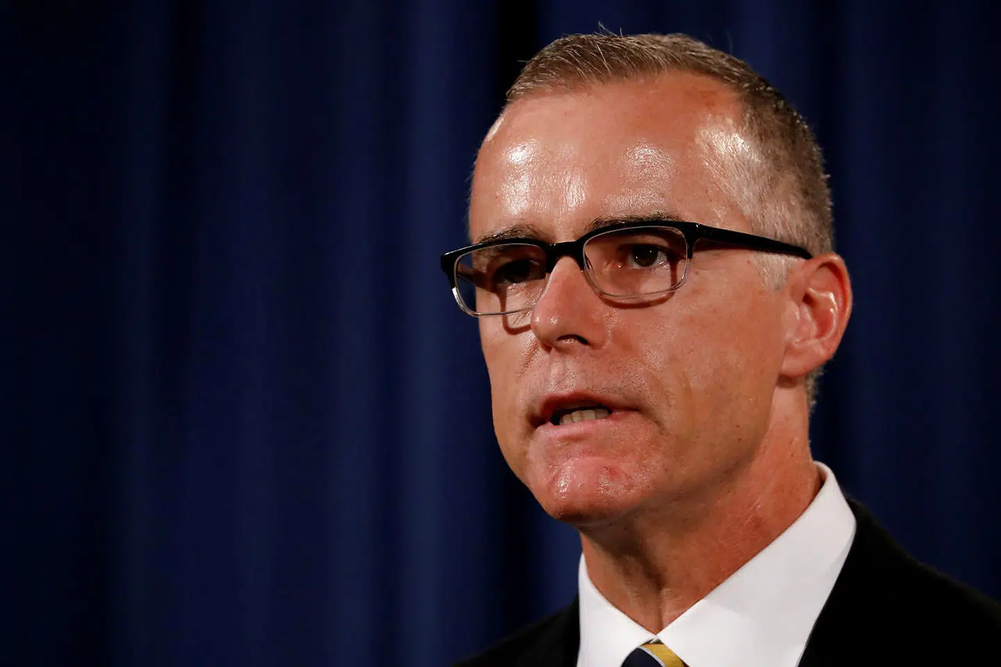 Andrew McCabe var stedfortrædende direktør for FBI fra februar 2016 til januar 2018.