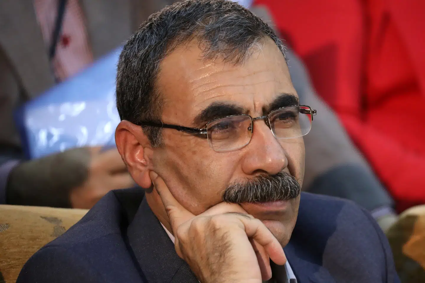 Aldar Khalil var en af de ledende kræfter bag etableringen af de semi-autonome, kurdiske territorier i det nordlige Syrien i 2013. Rodi Said/Reuters