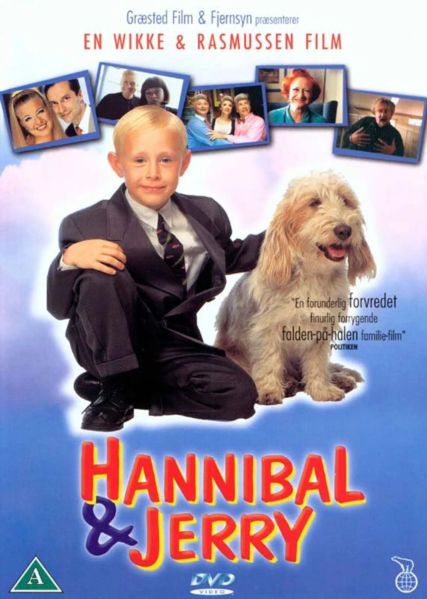 DVD-coveret af 'Hannibal og Jerry' fra 1997.