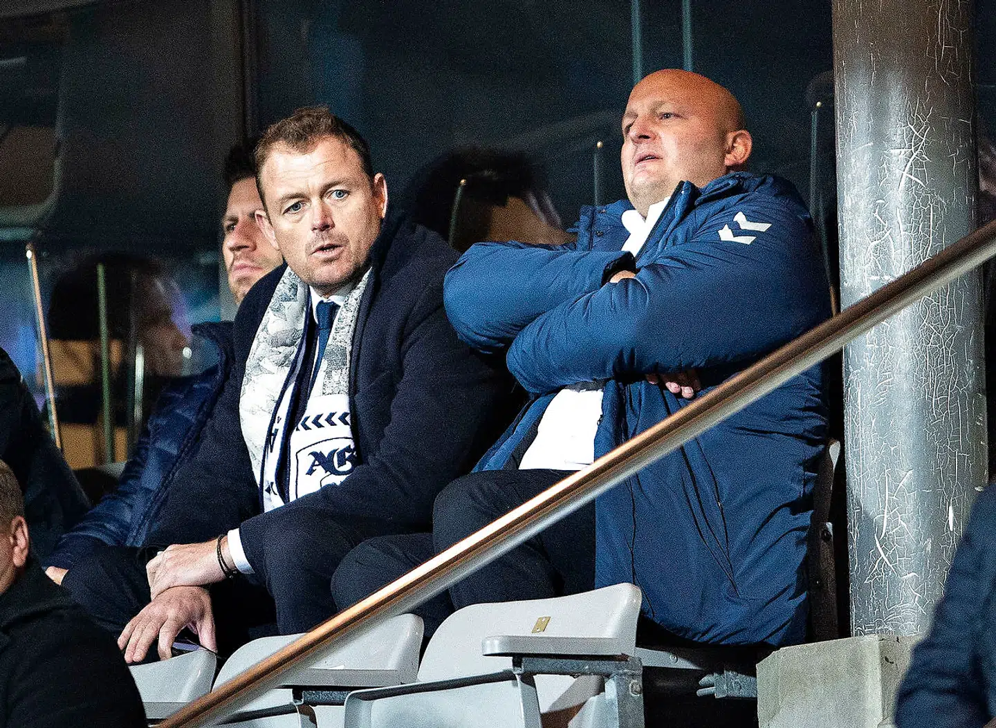 AGF's direktør Jacob Nielsen og sportschef Peter Christiansen har ramt plet denne vinter.