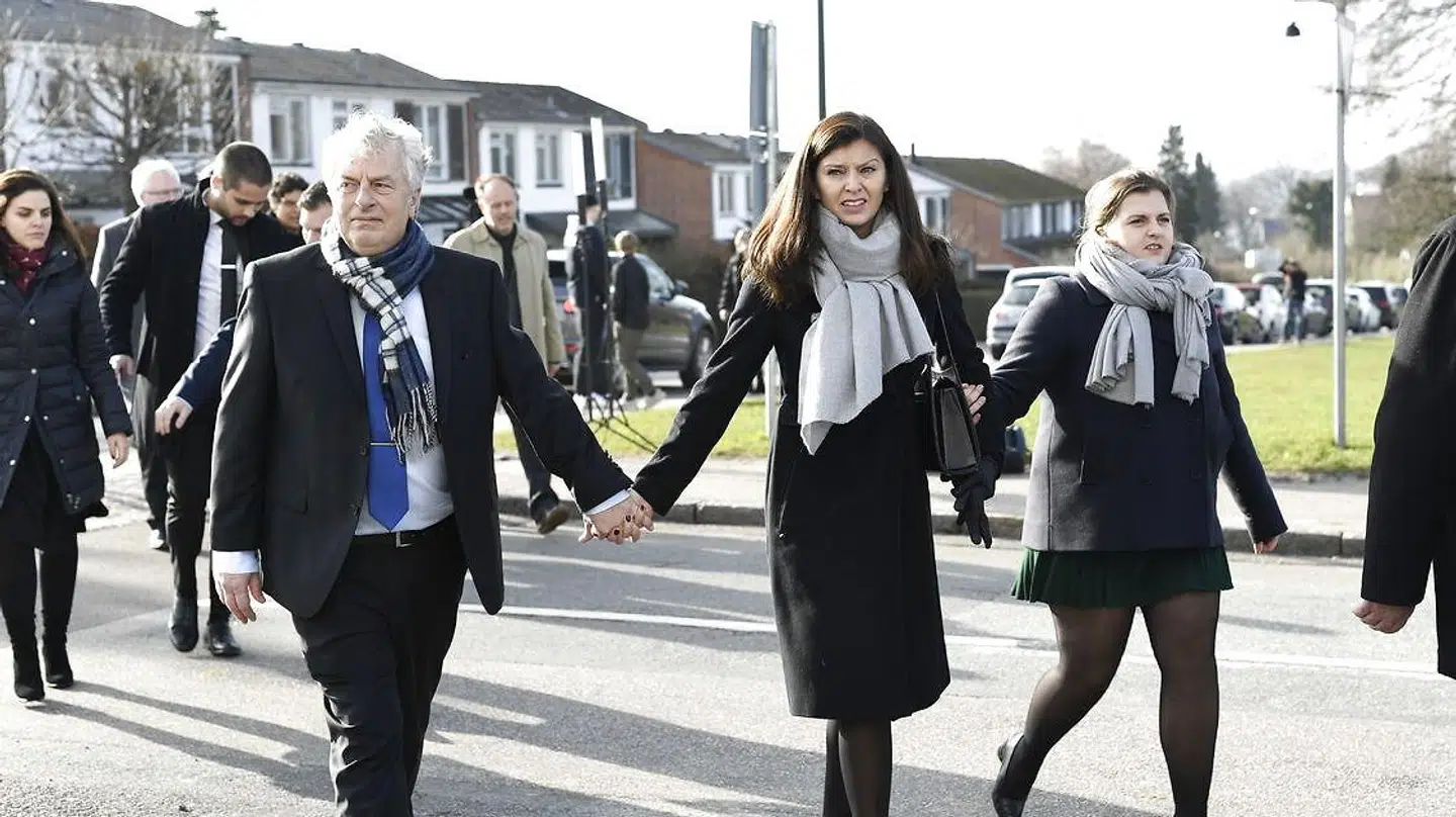 Erik Stephensen med konen Nina.