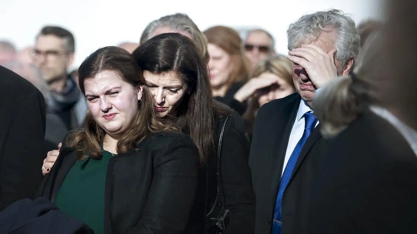 Ole Stephensen bisættes i Holte Kirke fredag den 15. februar 2019. (Foto: Liselotte Sabroe/Ritzau Scanpix)