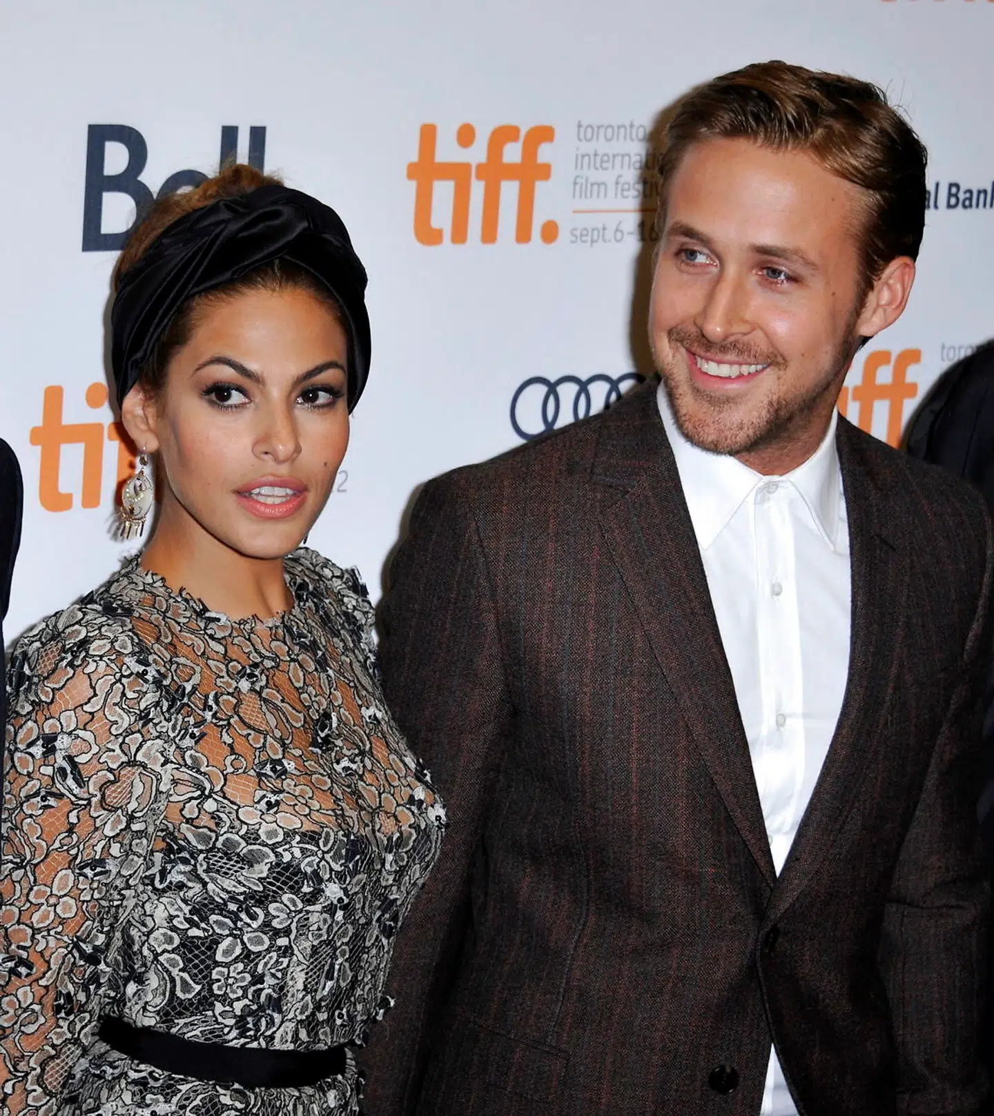 Ryan Gosling med Eva Mendes.