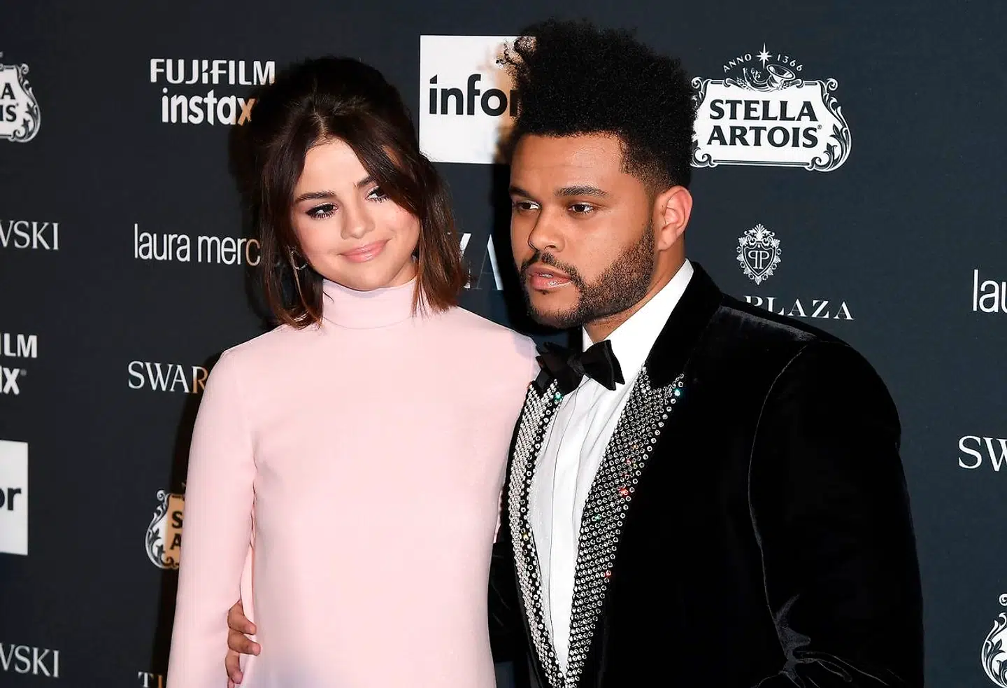 The Weeknd og Selena Gomez.