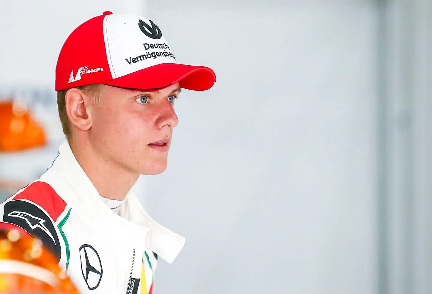 Michael Schumachers søn, Mick Schumacher, der er en talentfuld racerkører.