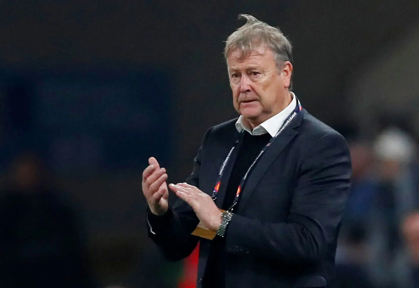 Landstræner Åge Hareide er imponeret over de danske spilleres niveau i Europa.