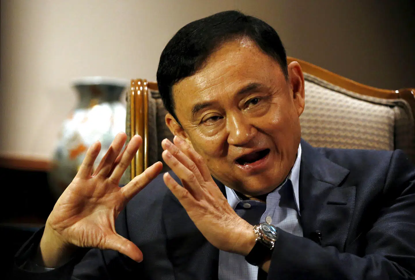 Tidligere premerminister i Thailand, Thaksin Shinawatra.