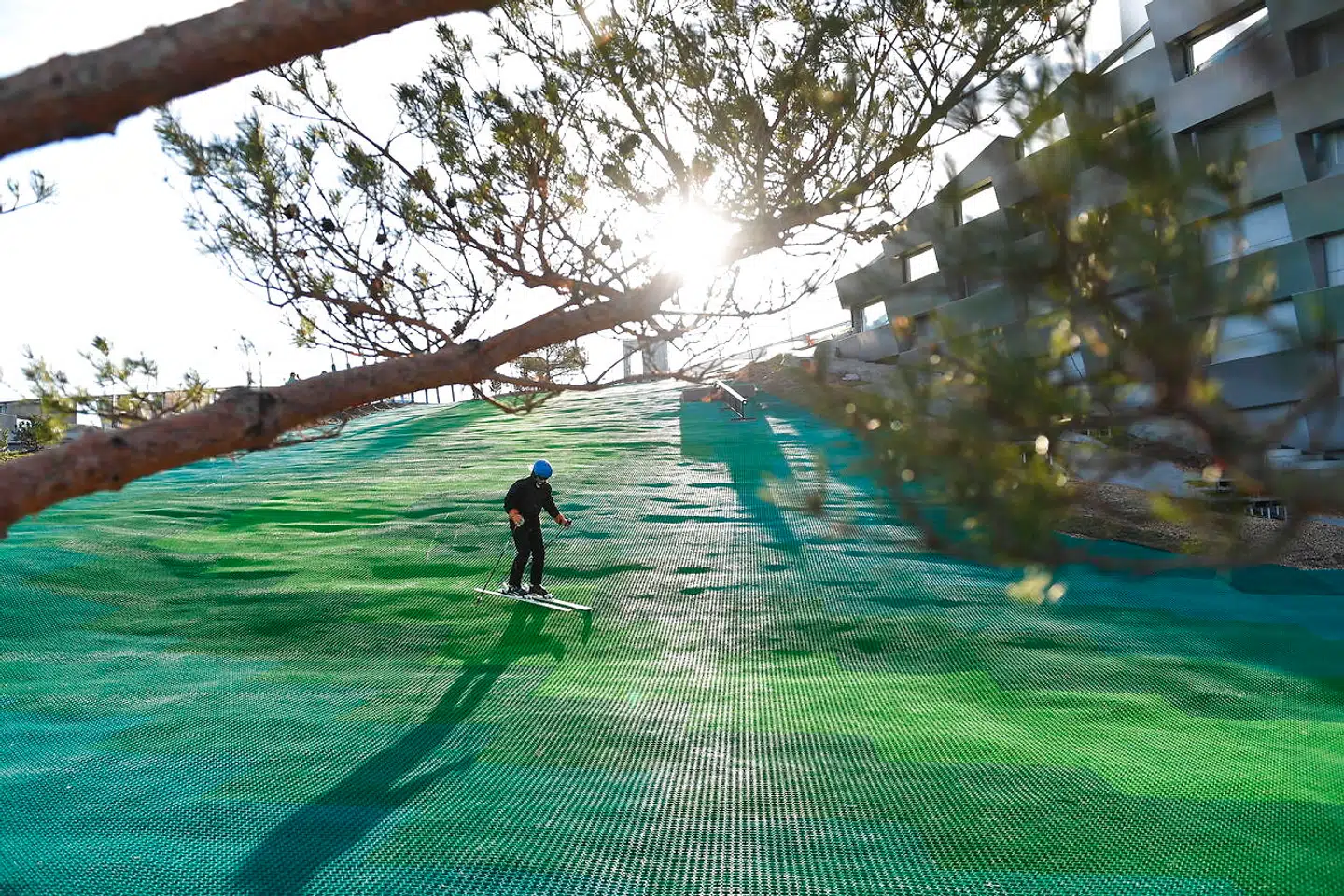 Amager Bakke åbner for gæster på skibakken i vinterferien, tirsdag den 12. februar 2019. (Foto: Mads Claus Rasmussen/Scanpix 2019)