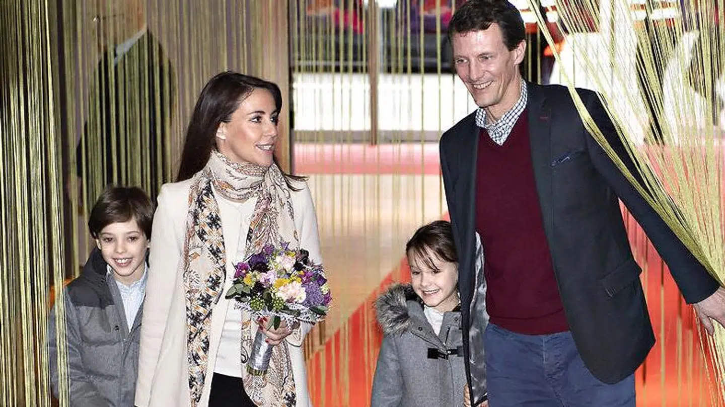 Gallapremie på LEGO Filmen 2. Til gallaen deltager D.K.H. Prins Joachim og Prinsesse Marie sammen med deres børn Prins Henrik og Prinsesse Athena.